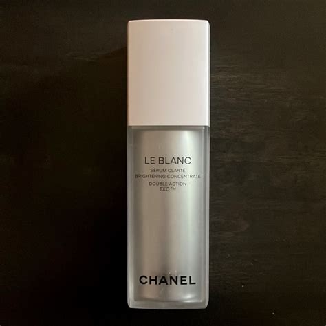 chanel le blanc brightening concentrate continuous txc serum review|le blanc serum review.